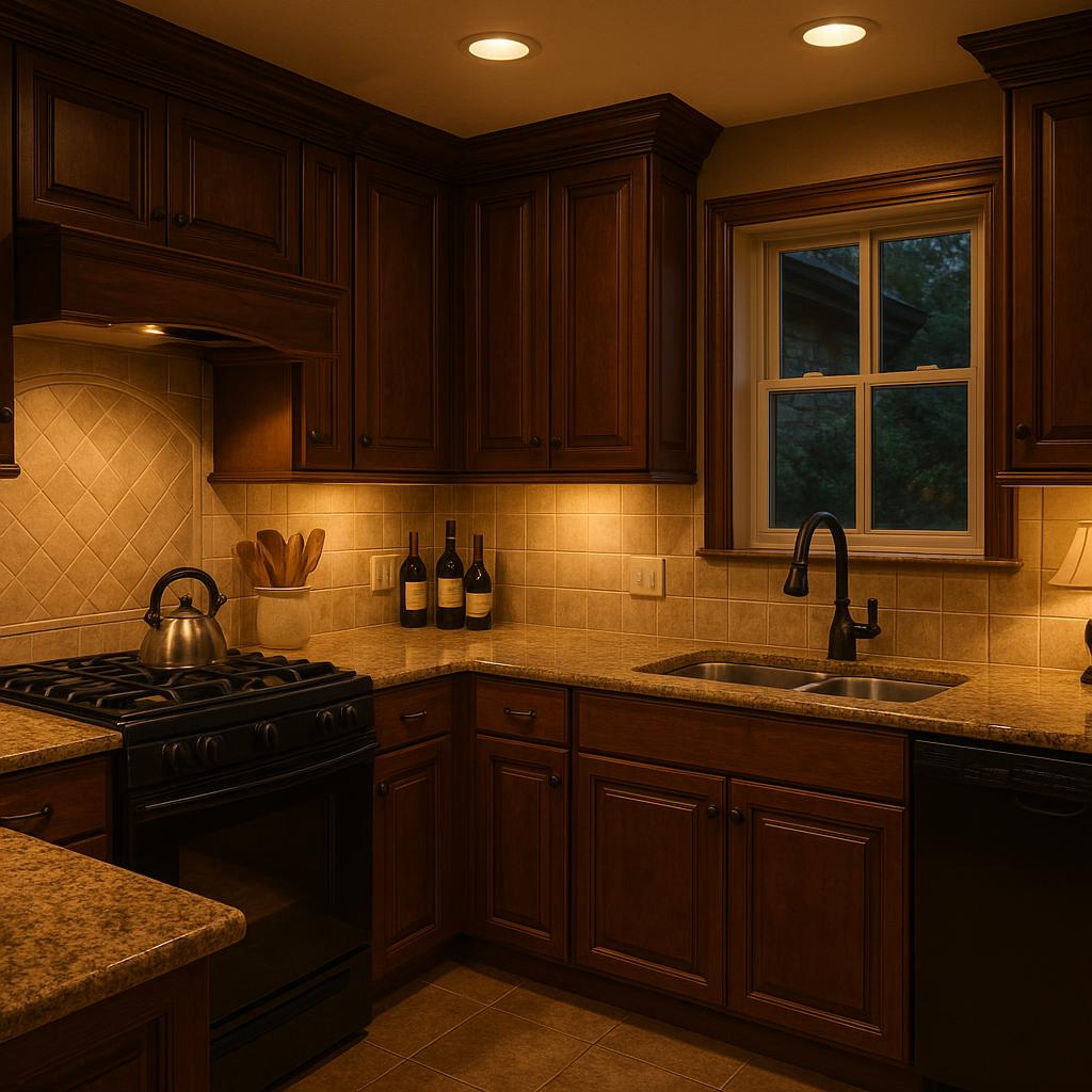 Black Granite Kitchen